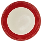 Alice red plate fra GreenGate - Tinashjem